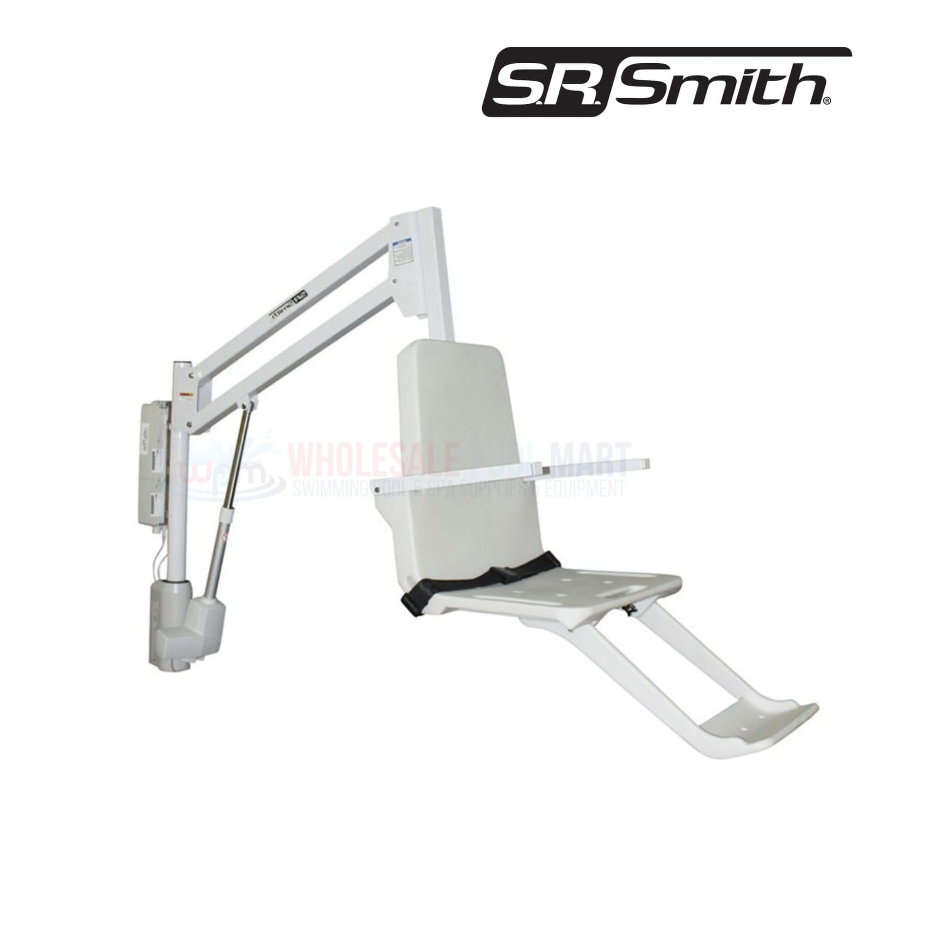 S.R. Smith aXs2 Pool Lift 310-0000N from Wholesale Pool Mart, ADA-compliant, 300lb capacity for safe pool access.