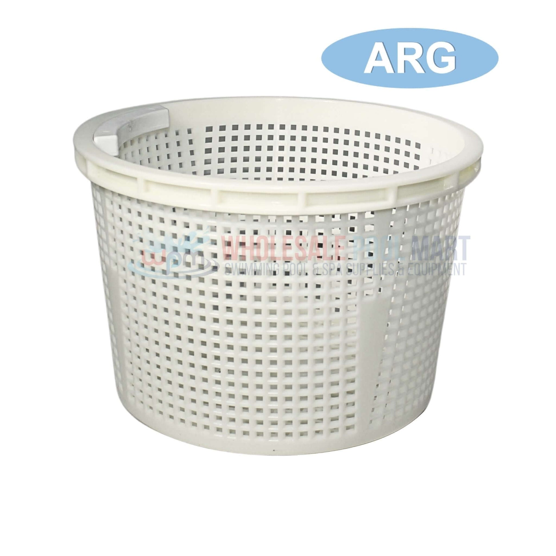 ARG Heavy Duty Skimmer Basket BHD009 for Hayward Skimmers at Wholesale Pool Mart WPM, durable design for optimal filtration.