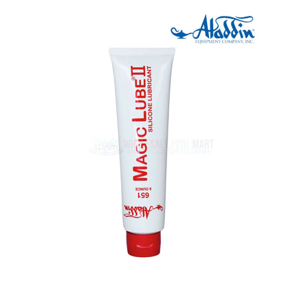 Aladdin Magic Lube II Silicone Lubricant Sealant 5oz | 651 | Wholesale Pool Mart WPM