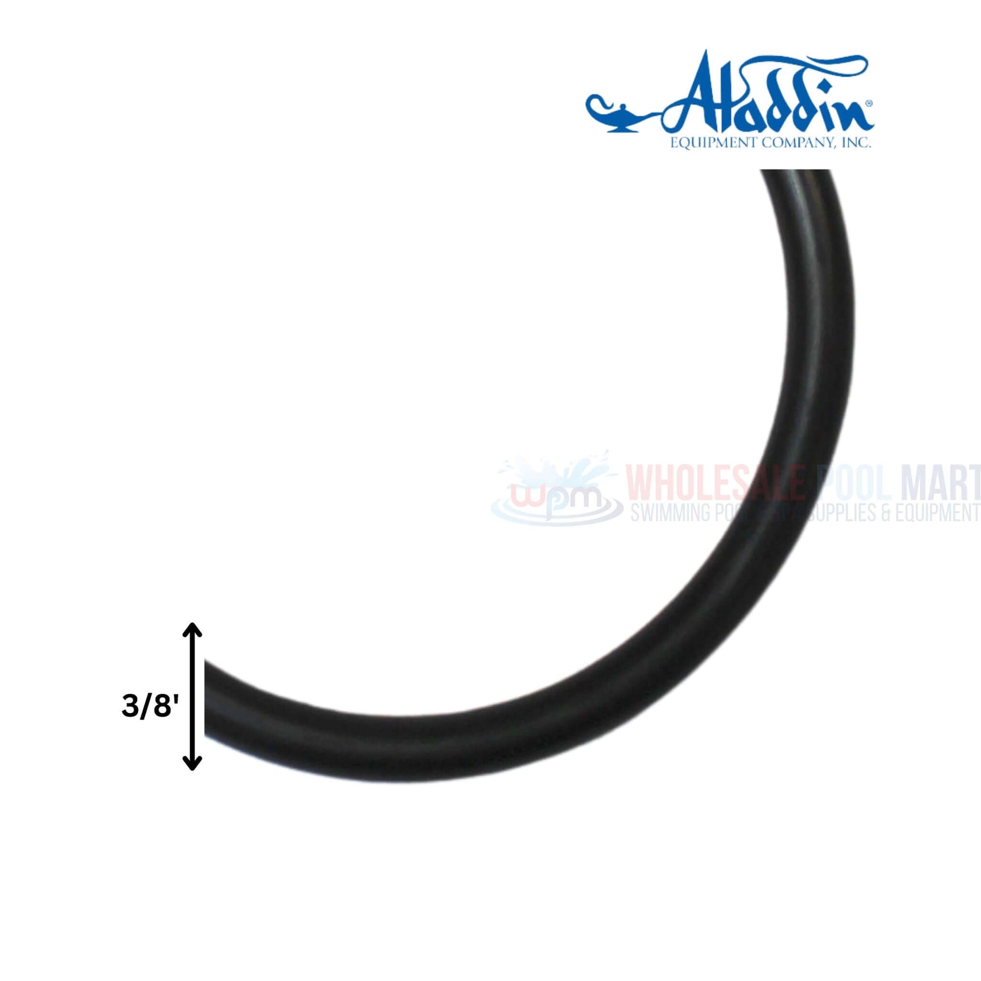 Aladdin O-Ring for Hayward Star Clear II Filter Lid O-366, 3/8-inch, from Wholesale Pool Mart WPM.