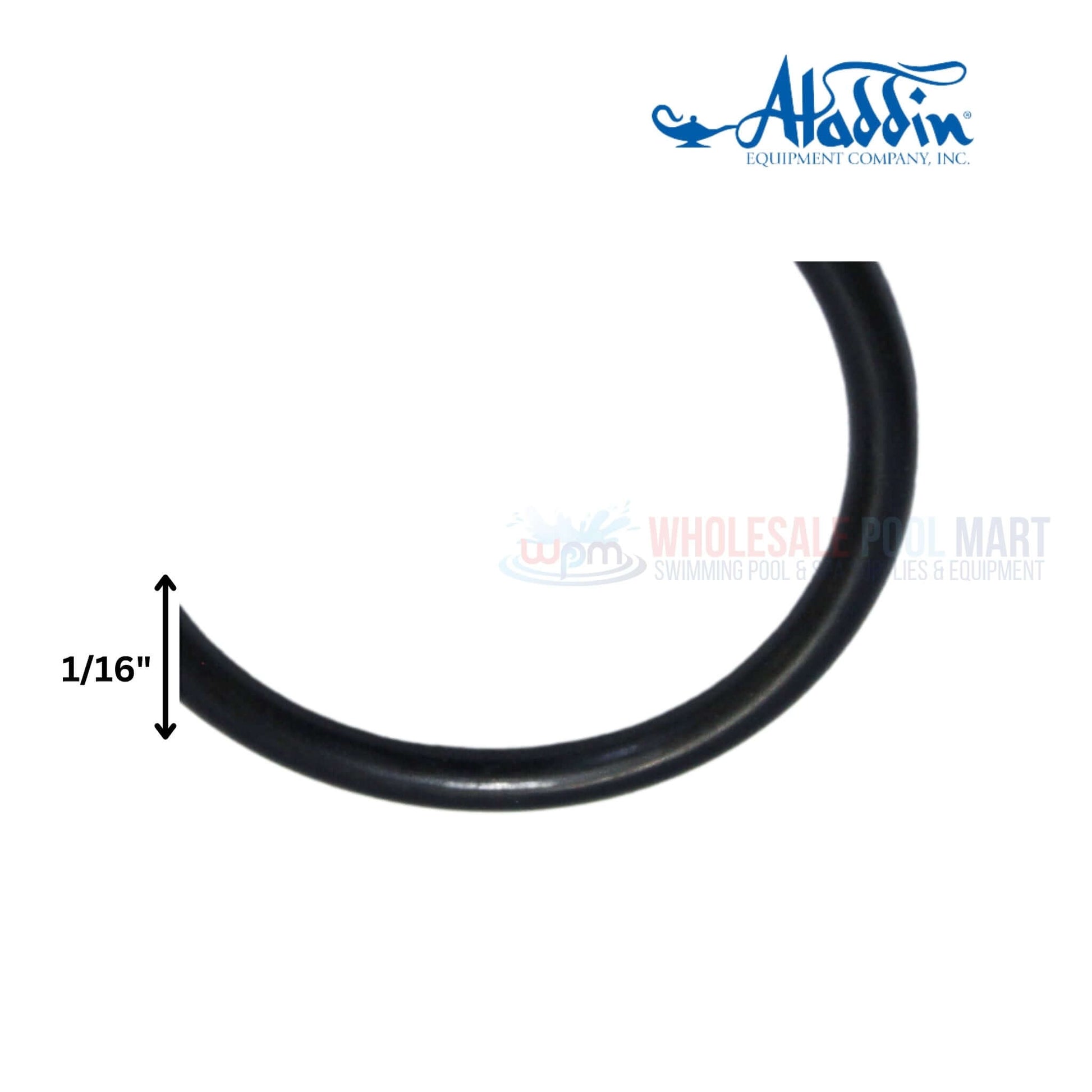 Aladdin O-Ring for Star Clear Filter Knob 1/16" at Wholesale Pool Mart WPM, ensuring a secure pool filter seal.