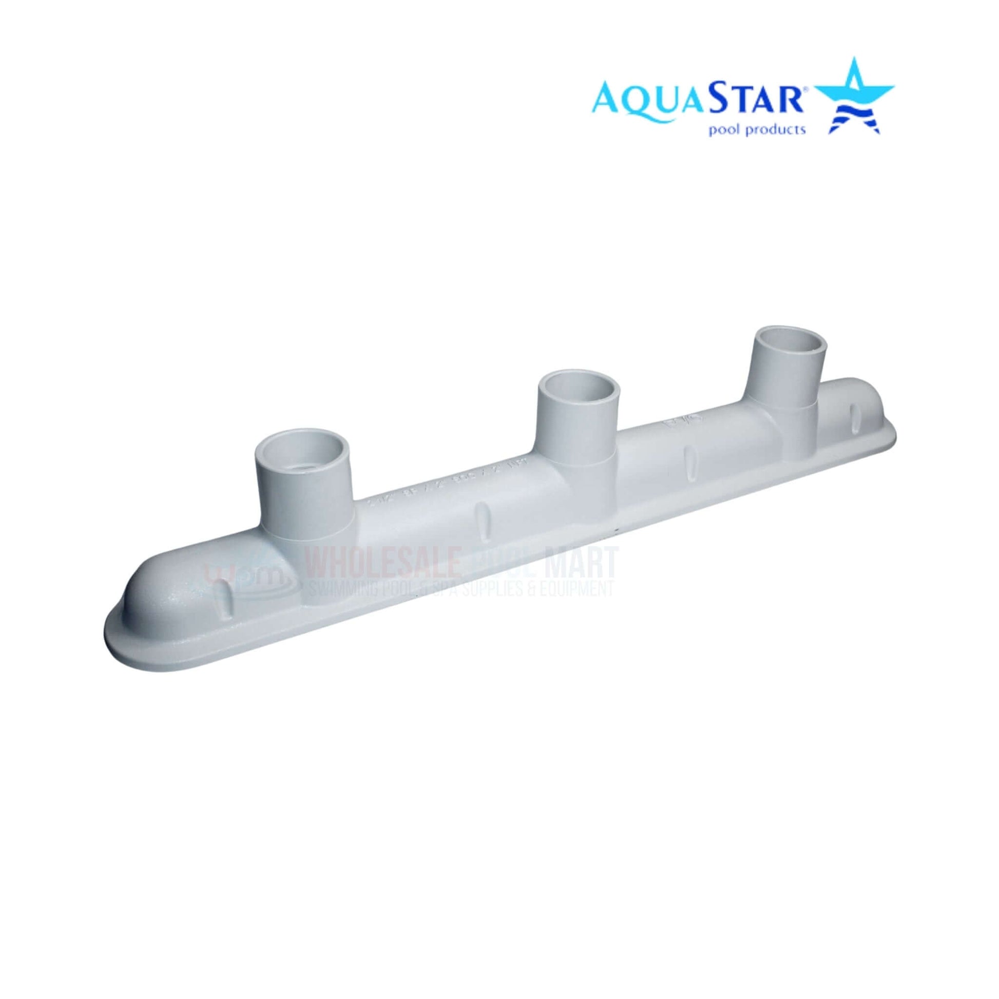 AquaStar 32" Channel Drain with 3-Port Sump for swimming pools, model 32CDFL101, from Wholesale Pool Mart WPM.