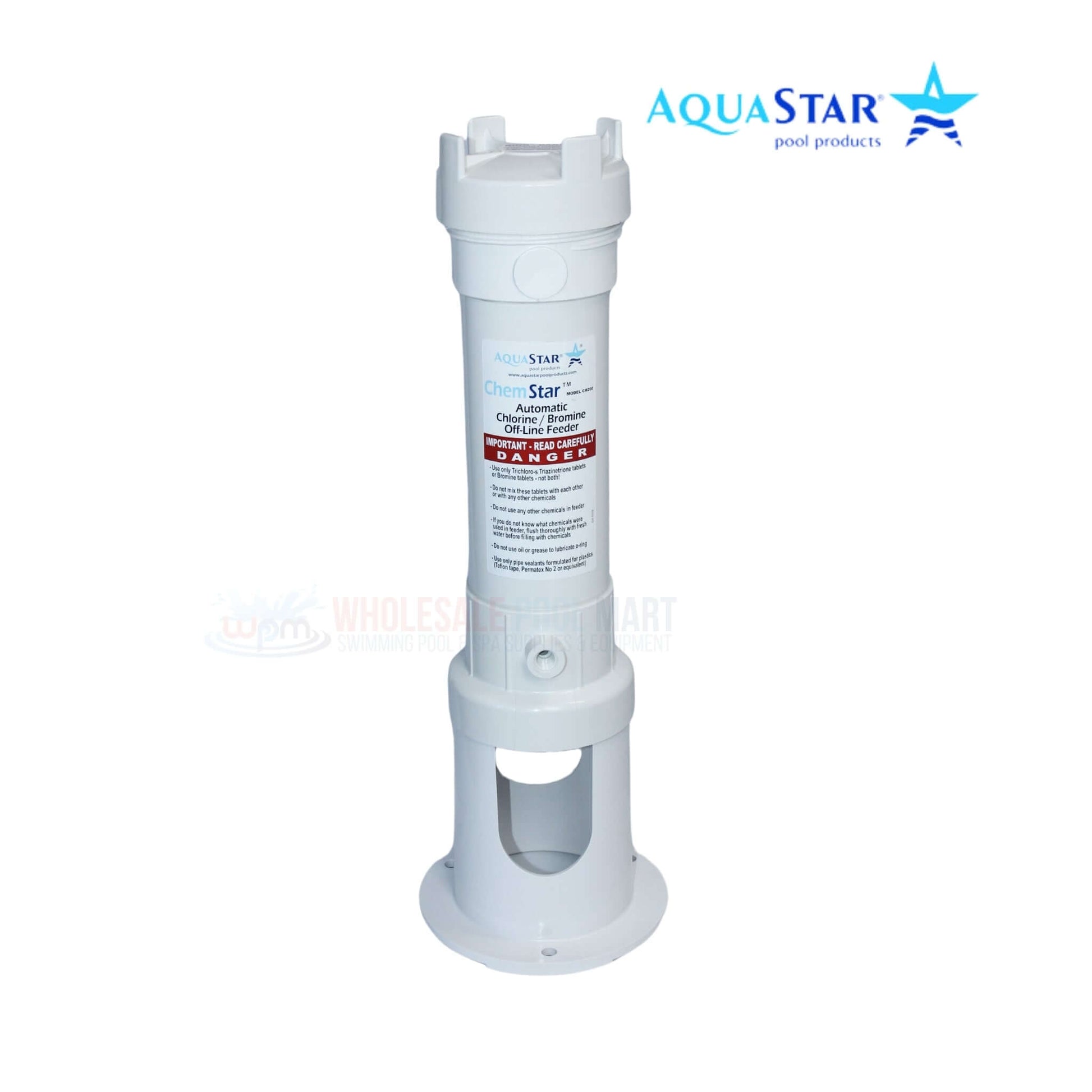 AquaStar ChemStar Off-Line Chlorinator for pool sanitization at Wholesale Pool Mart, Model CH200.