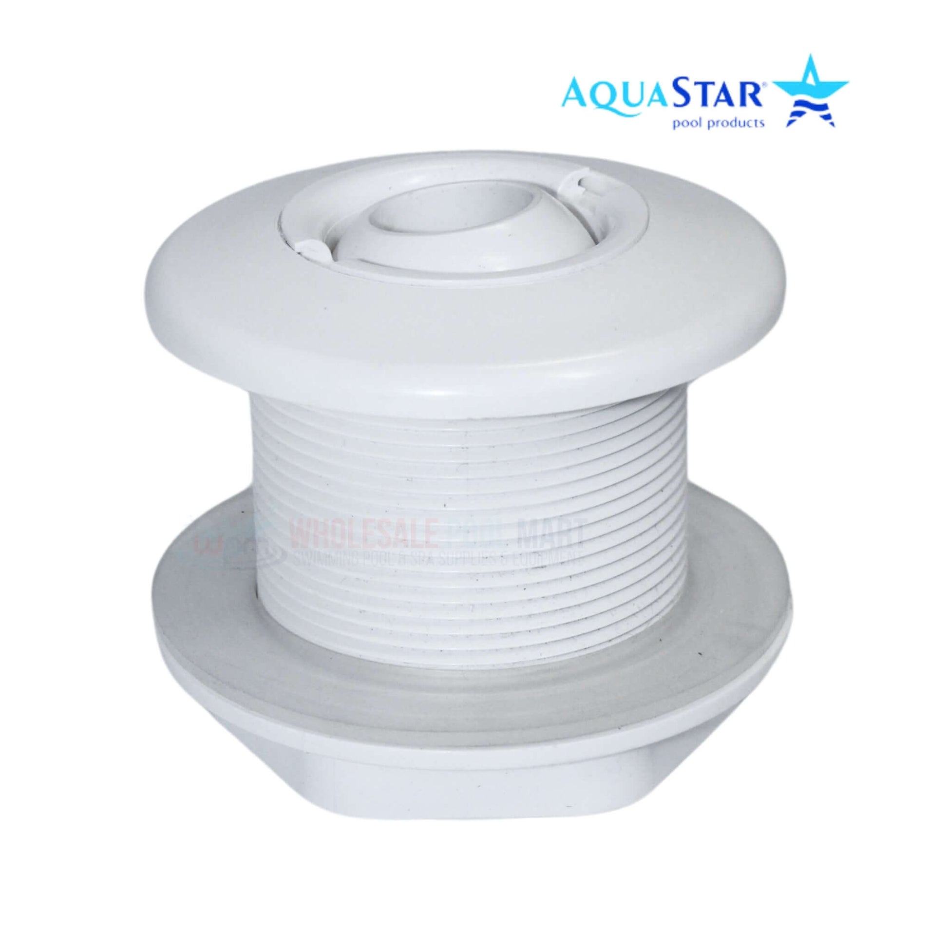 AquaStar Extended Return Fitting with Gasket and Eyeball 2" SKU 1020F101 from Wholesale Pool Mart WPM