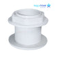 AquaStar Extended Return Fitting with Gasket & Eyeball for pools, 2" SKU 1020F101 from Wholesale Pool Mart WPM
