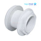 AquaStar Extended Return Fitting with Gasket & Eyeball, 2-inch connection, SKU 1020F101, from Wholesale Pool Mart WPM.