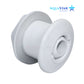 AquaStar Extended Return Fitting with Gasket & Eyeball for pools, secure 1.5-inch thread, SKU: 1020F101, Wholesale Pool Mart WPM