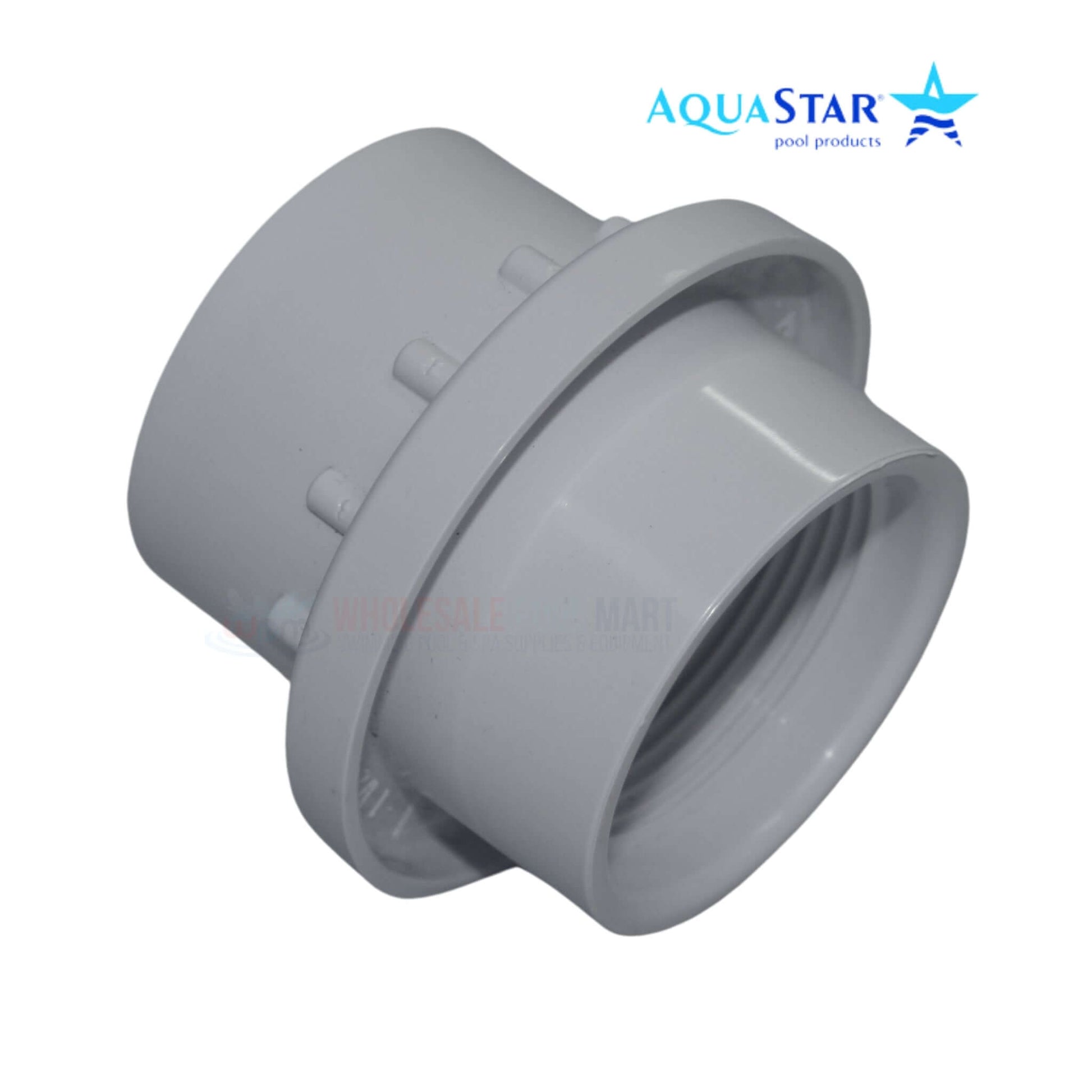 AquaStar Light Niche Return Fitting for 1.5" Pipe | Gray | SKU 3603 | Wholesale Pool Mart WPM