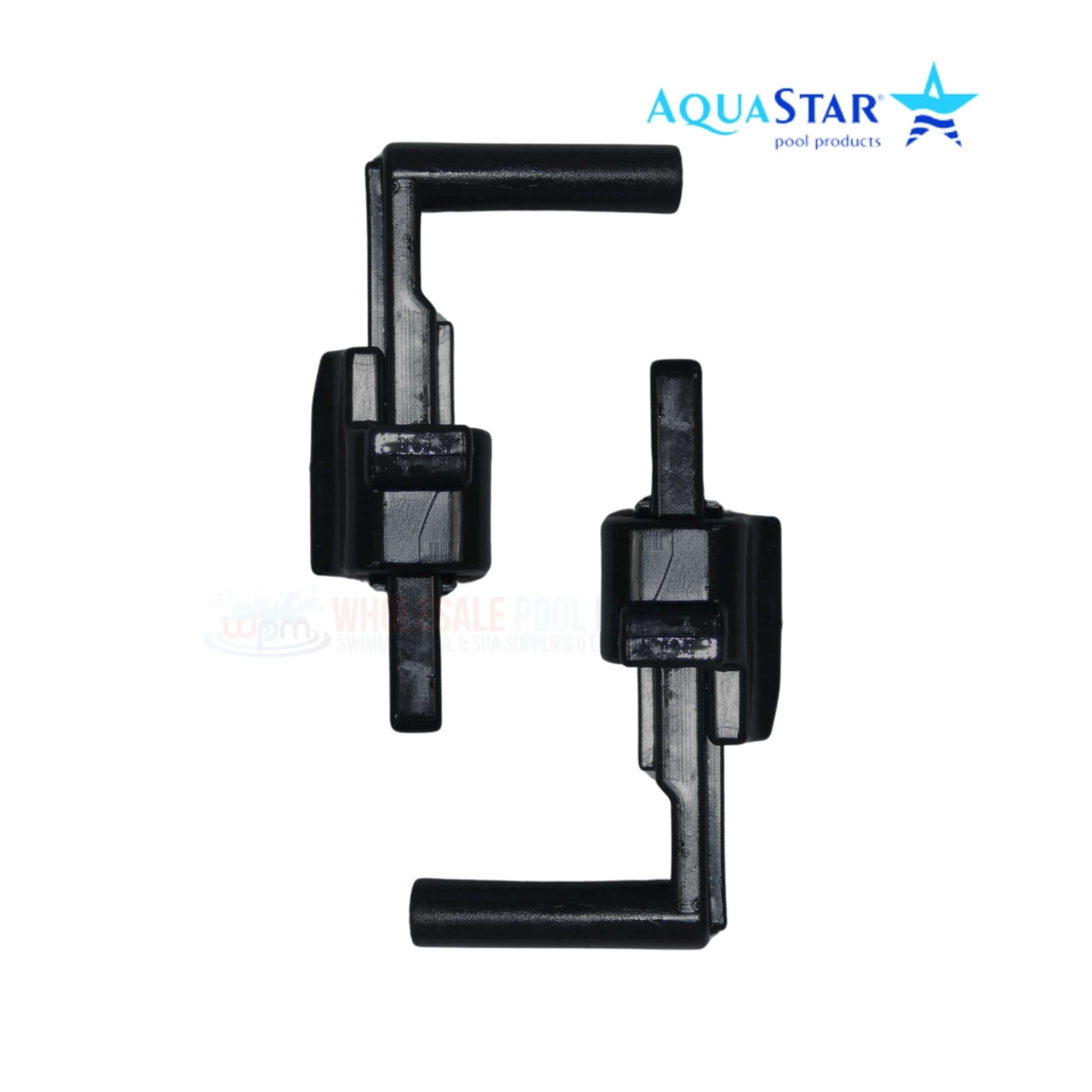 AquaStar Black Skimmer Weir Clip 2-Pack for FlowStar skimmers, SKU: SK902 | Wholesale Pool Mart WPM