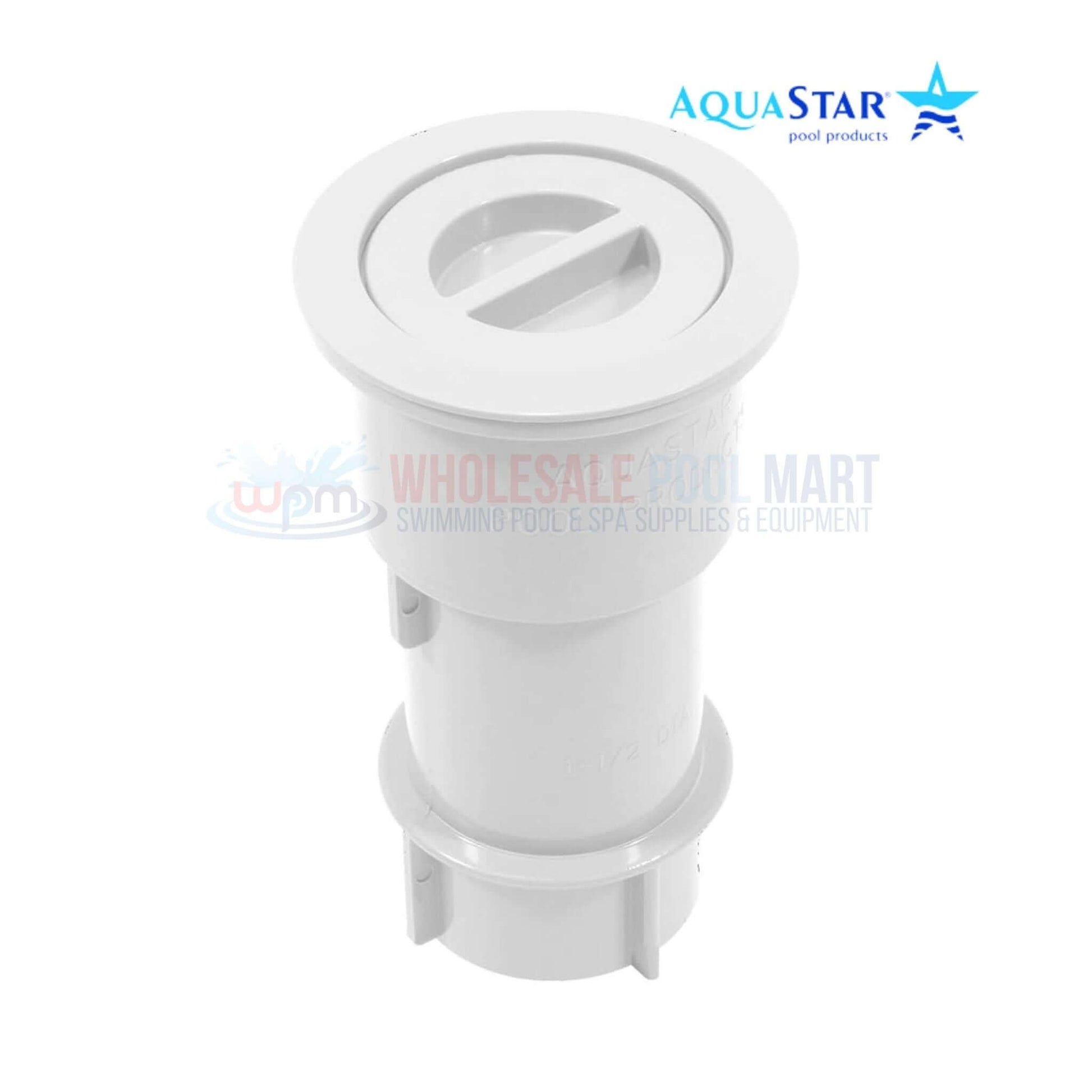 AquaStar Umbrella Stand with Sleeve and Center Cap SMUS101 from Wholesale Pool Mart WPM, 5-inch UV-resistant ABS.