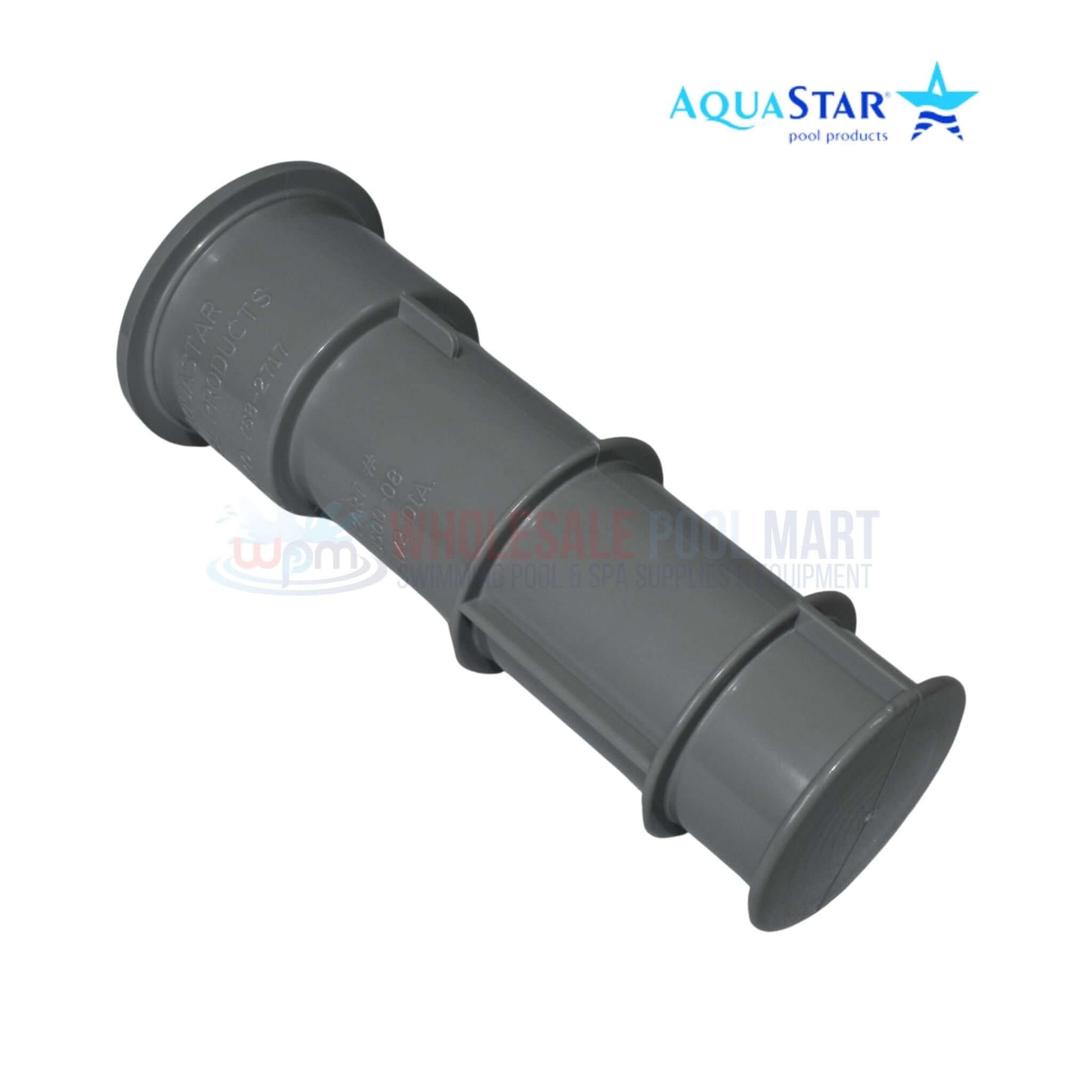 AquaStar Umbrella Stand Sleeve and Center Cap in Dark Gray, 7.5 inches, from Wholesale Pool Mart WPM.