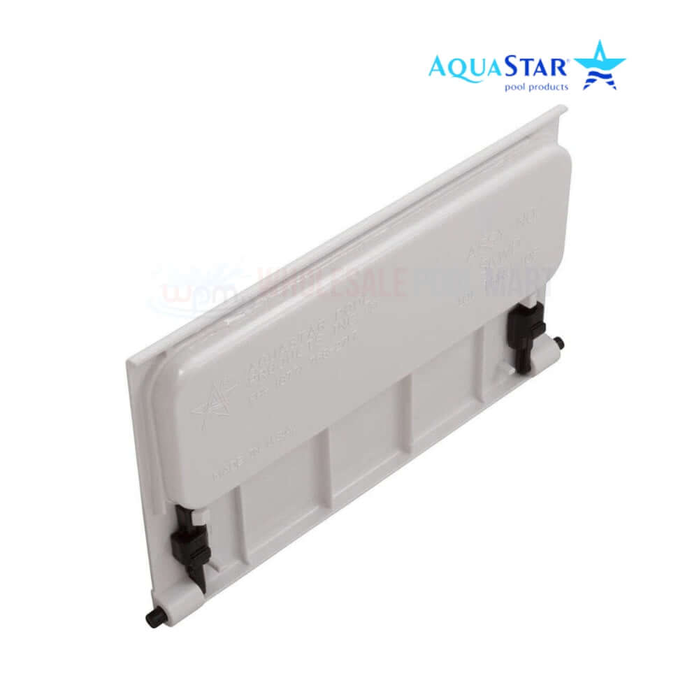 AquaStar Weir Plate with Clips for FlowStar Skimmers at Wholesale Pool Mart | White SKWD101 | Durable Design