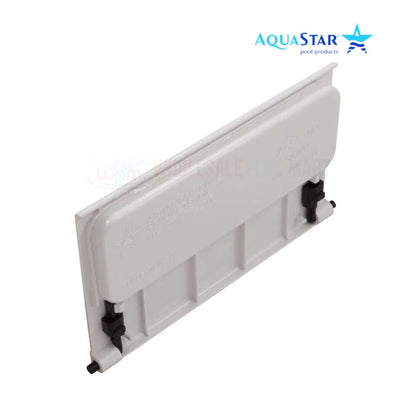 AquaStar Weir Plate with Clips for FlowStar Skimmers at Wholesale Pool Mart | White SKWD101 | Durable Design