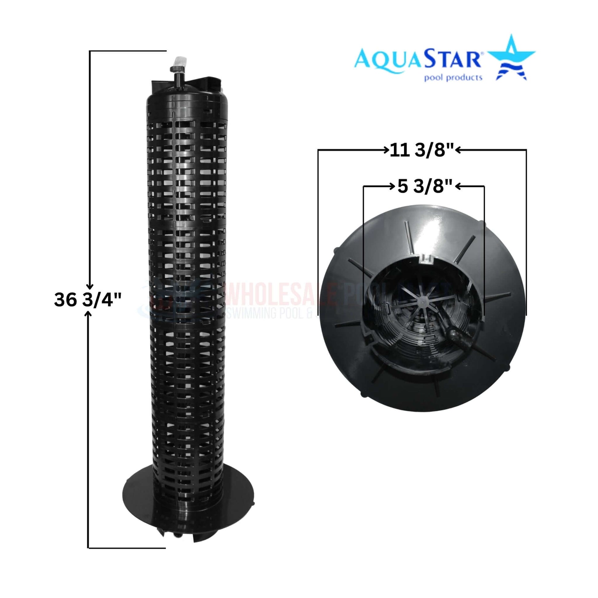 AquaStar Filter Core Assembly PF2005 for PLF27000 filters, available at Wholesale Pool Mart WPM, 36 3/4 inches long