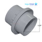 AquaStar 3603 Light Niche Return Fitting | 1.5" Gray