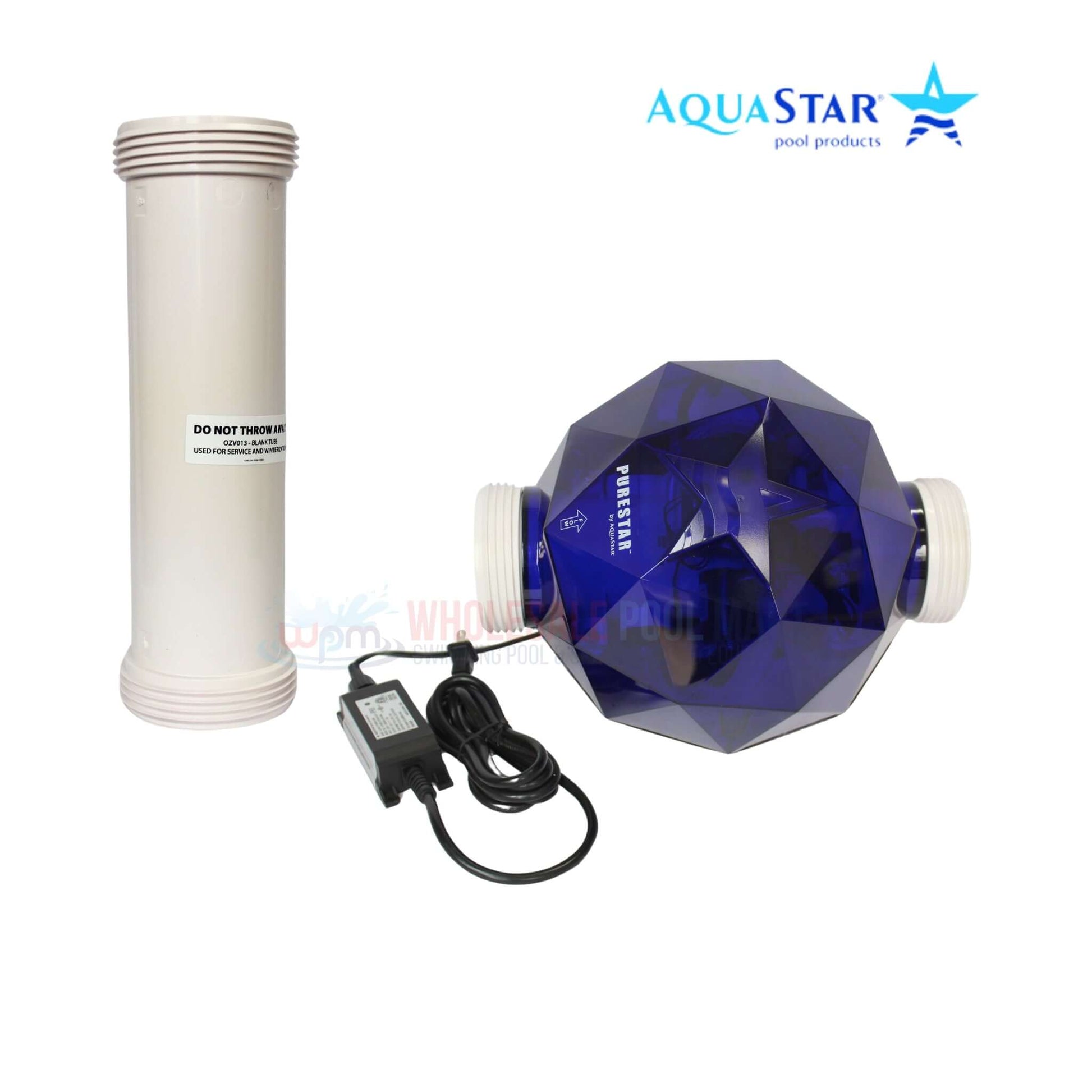 AquaStar PureStar ozone system PS10, advanced corona discharge for pools, available at Wholesale Pool Mart WPM.