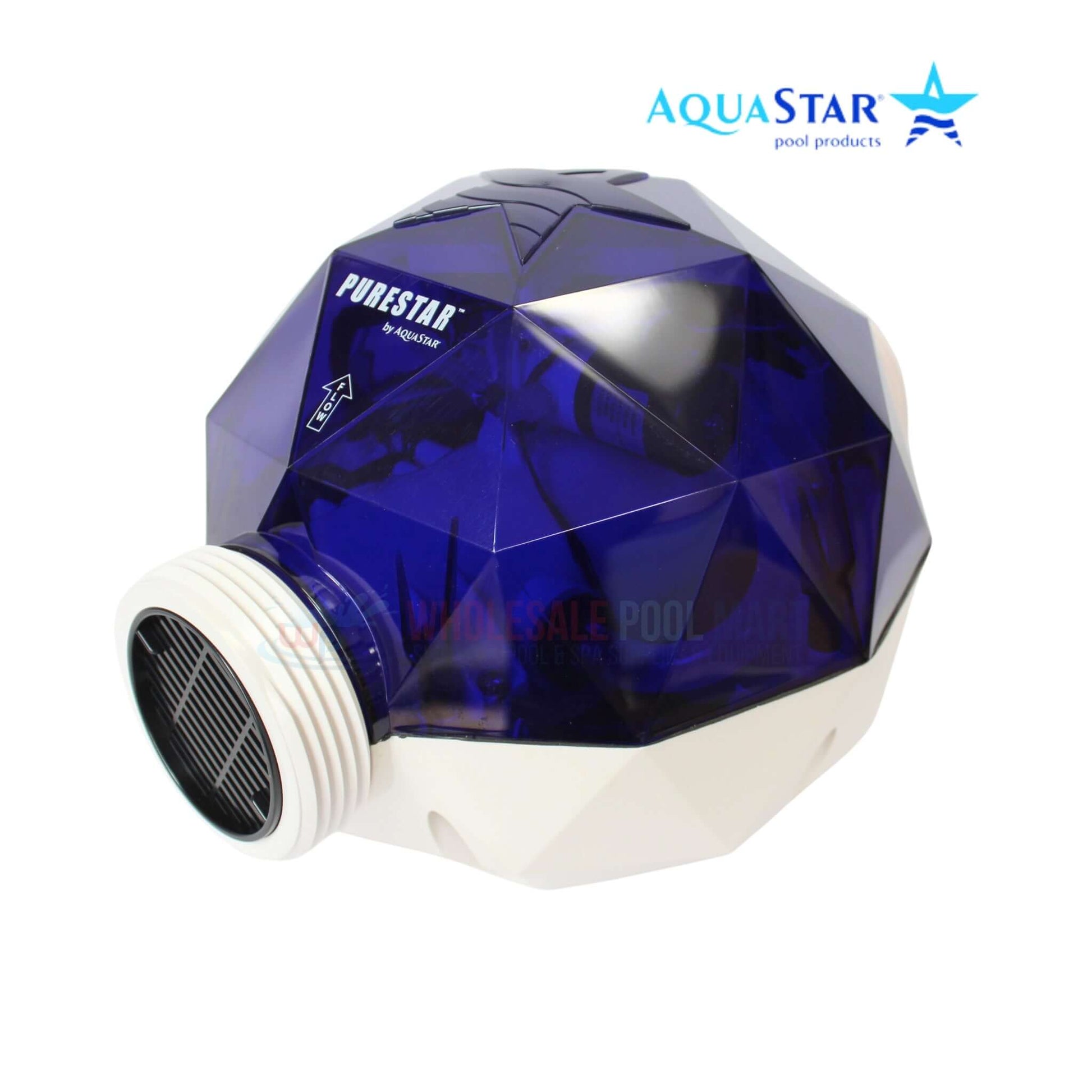 AquaStar PureStar corona discharge ozone system from Wholesale Pool Mart WPM for clear pool water and reduced chlorine.