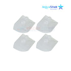 Aquastar HWN115 Concrete Pod Shoes | 4 Pack | For Hayward Navigator Pool Vac Cleaners | AXV414P