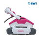 BWT D600 robotic pool cleaner with app control, 60 ft cord, from Wholesale Pool Mart WPM, compact design for effective cleaning.