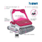 BWT D600 Pool Robotic Cleaner with app control, 60 ft cord, pink LED lights, at Wholesale Pool Mart WPM.