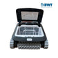 BWT Advanced Pro 100 Robotic Pool Cleaner from Wholesale Pool Mart with open lid for easy access to filter.