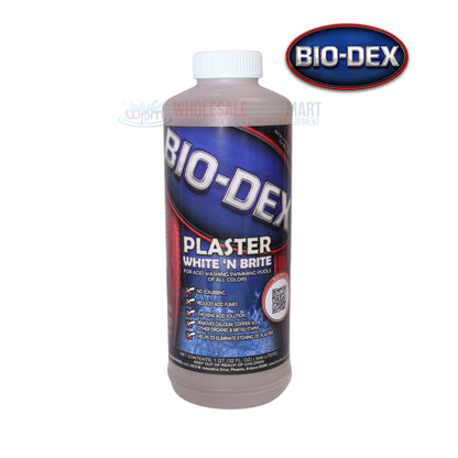 Bio-Dex Plaster White 'N Brite Acid Wash 32oz by Wholesale Pool Mart WPM for effective pool cleaning.