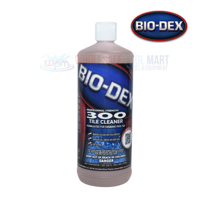 Bio-Dex Swimming Pool Tile Cleaner 300, 32 oz, removes calcium deposits, oil, grease by Wholesale Pool Mart WPM.