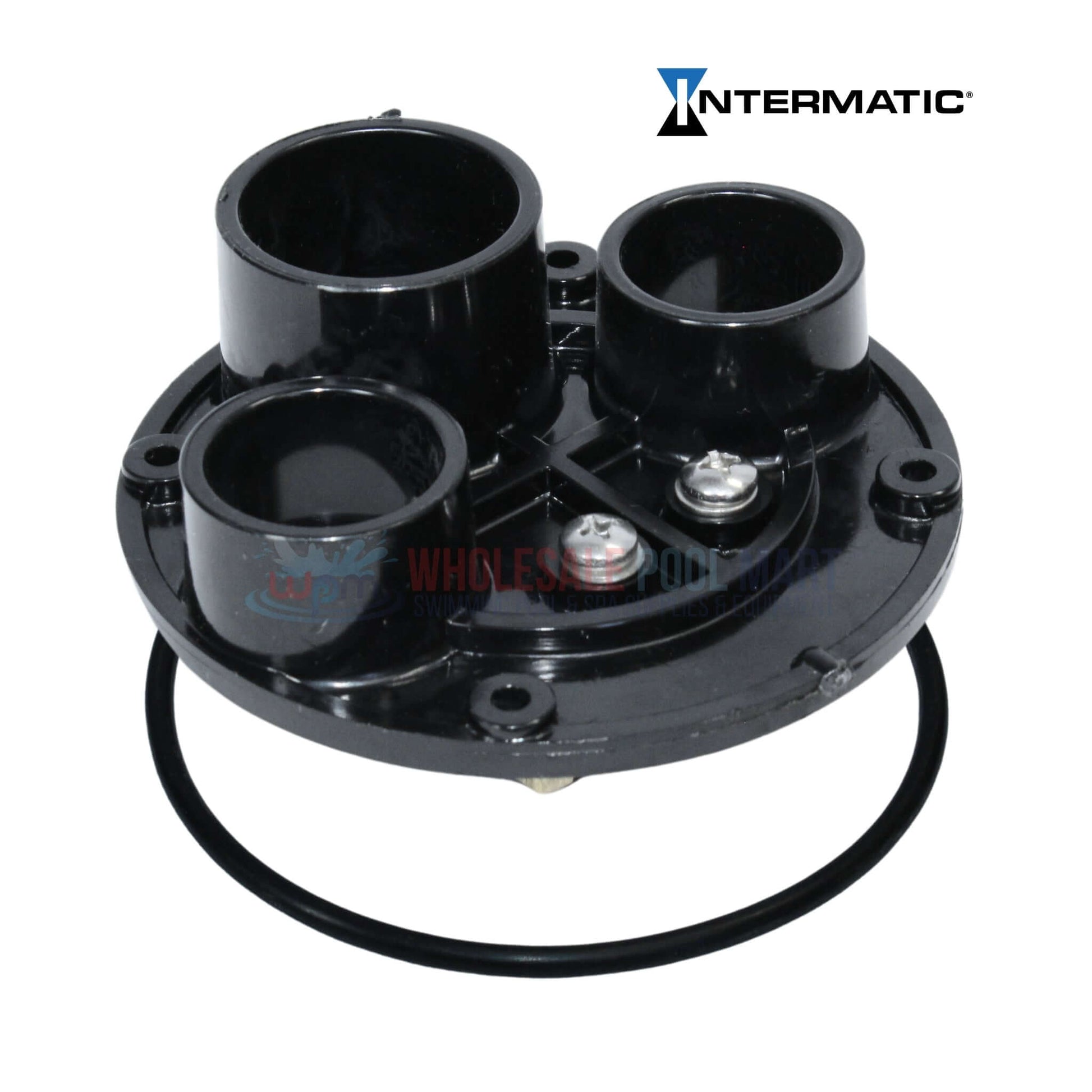 CMI Therocraft Pool Light Junction Box JBP75175 3 Hole with top-mounted clamps from Wholesale Pool Mart WPM