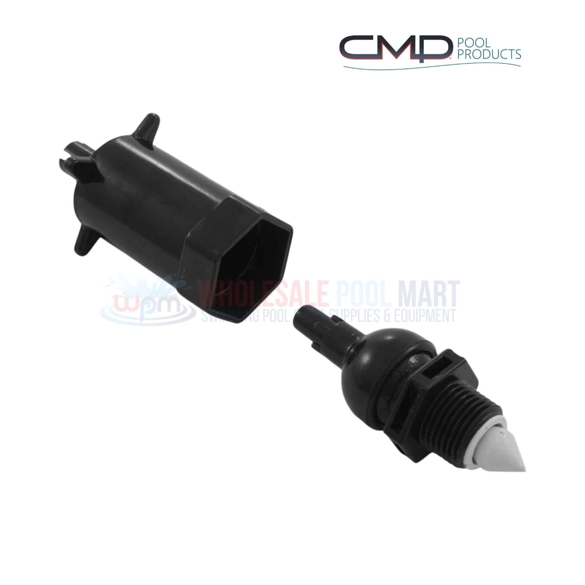 CMP Adjustable Deck Jet Flow Nozzle 25597-200-900, ideal for water features from Wholesale Pool Mart WPM.