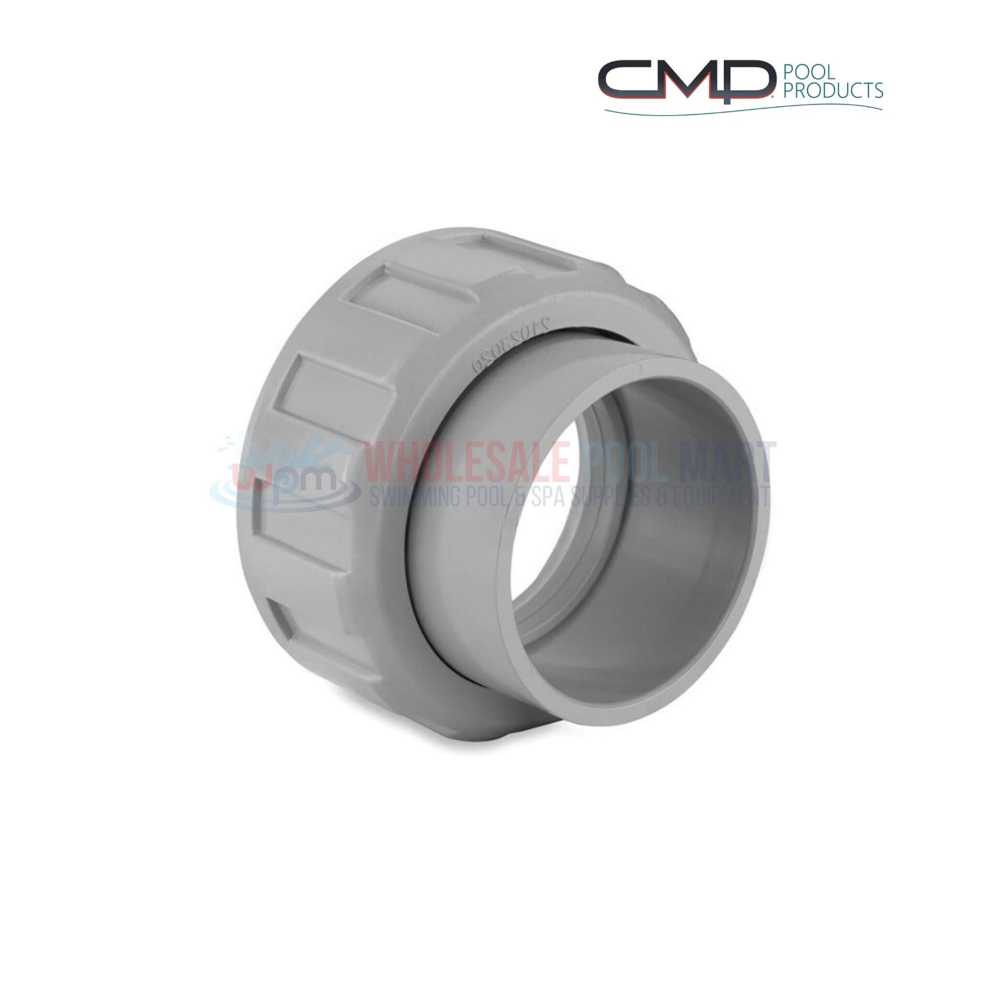CMP PVC Connector Union for Raypak Heater, 2". Wholesale Pool Mart WPM, reliable plumbing connection.