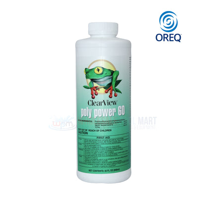 Clearview Poly Power 60 Algaecide | 32 oz | CVLPPQT12