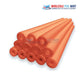 Deluxe Foam Swim Noodles | Orange | Black | Purple | 47" x 2.25" stacked at Wholesale Pool Mart, perfect for pool supplies and swimming.