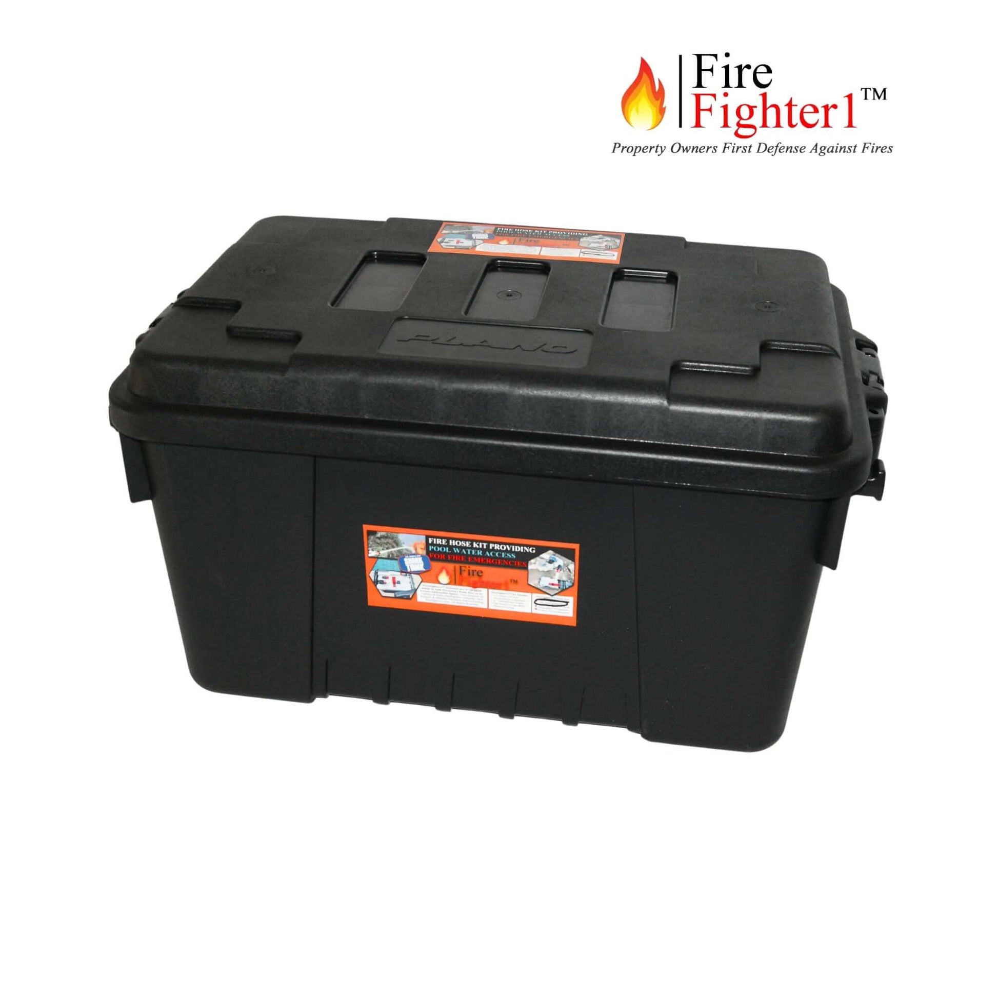 FireFighter1 heavy duty storage box for fire safety supplies | Wholesale Pool Mart WPM