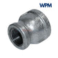 Galvanized Rigid Reducer Bushing 3/4" x 1/2" from Wholesale Pool Mart WPM, durable and corrosion-resistant.