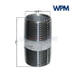 Galvanized Steel Nipple 3/4" x 2" by Wholesale Pool Mart WPM, corrosion-resistant piping for secure connections.