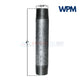 Galvanized Steel Nipple 3/4" x 8" by Wholesale Pool Mart WPM for plumbing and piping systems.