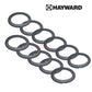 Hayward pool cleaner O-rings set, 10 durable rings for effective filtration from Wholesale Pool Mart WPM.
