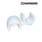 Hayward pool cleaner parts, white fittings, available at Wholesale Pool Mart WPM, essential for pool maintenance.