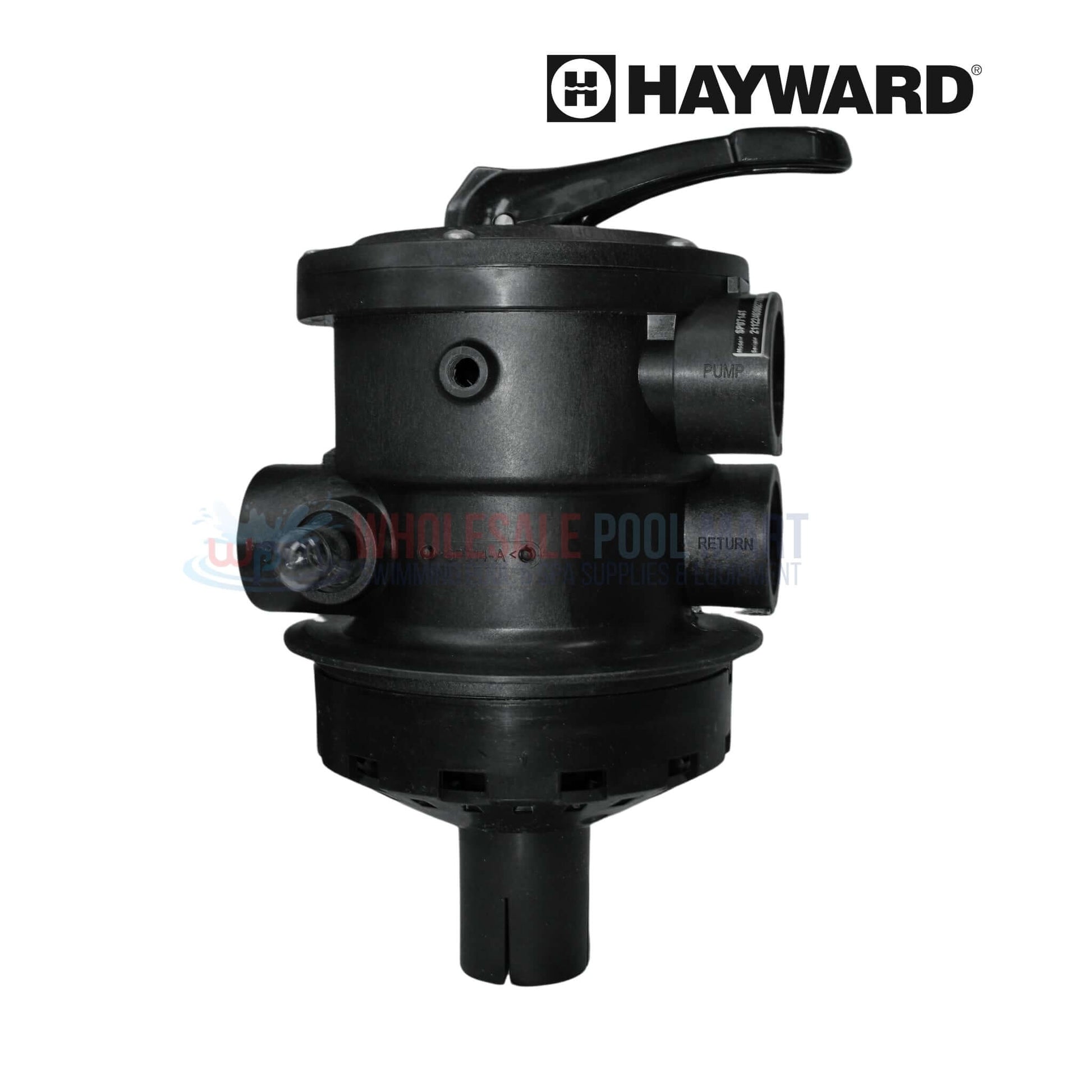 Hayward Top Mount Vari-Flo Multiport Valve with Clamp | SP0714T | Wholesale Pool Mart WPM | Easy pool maintenance valve