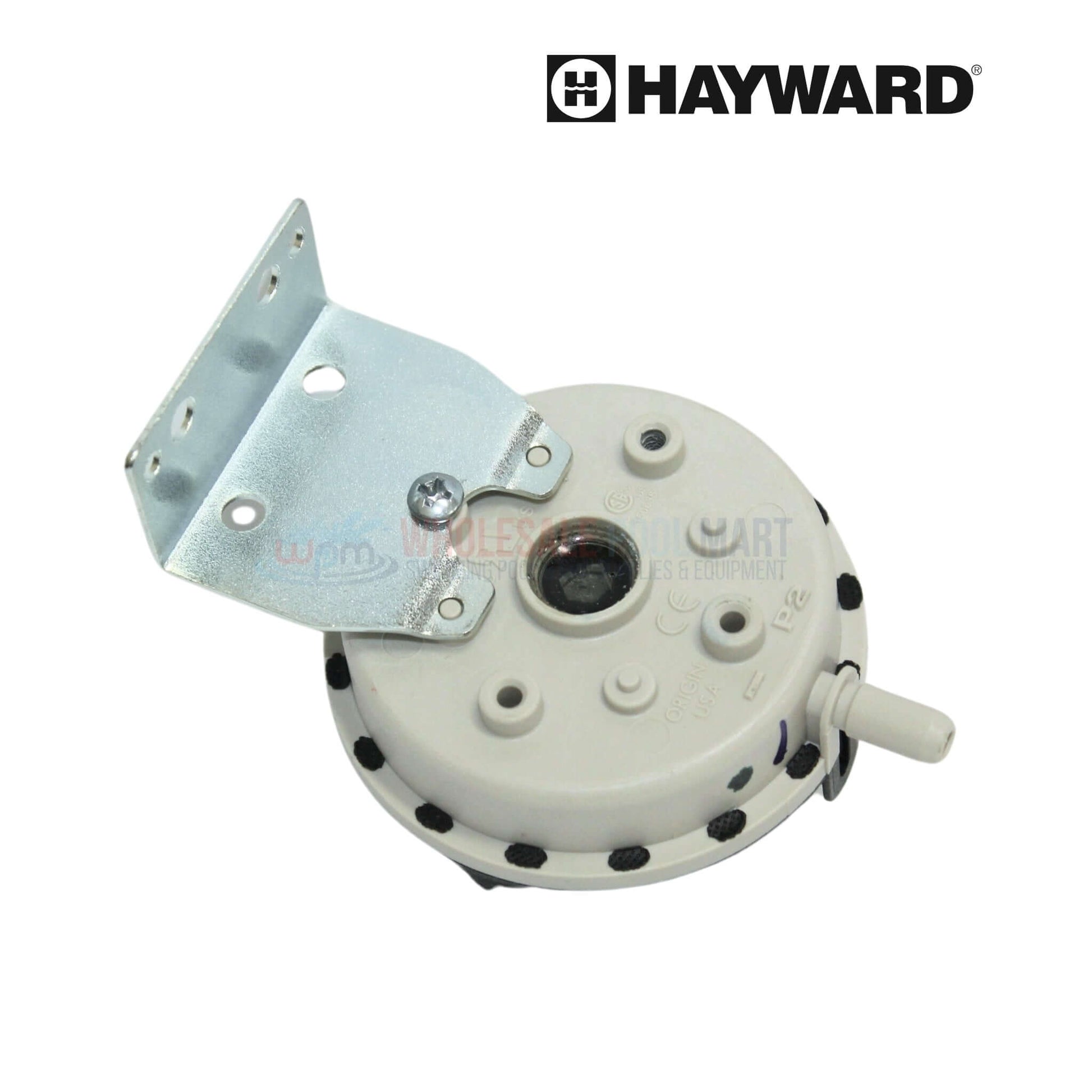 Hayward air pressure switch IDXAPS1930 for H-Series heaters at Wholesale Pool Mart WPM. Ensures optimal heater performance.