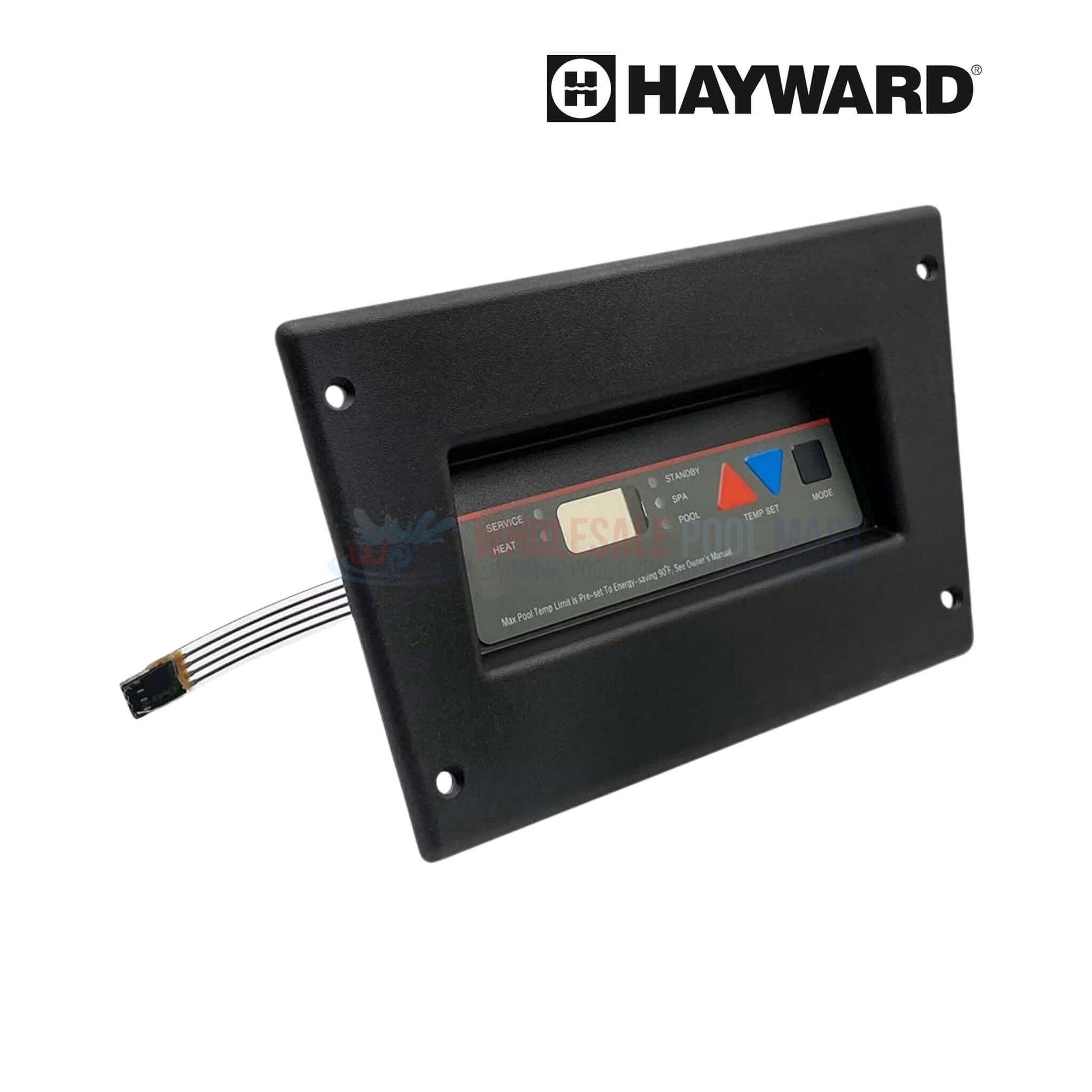 Hayward bezel and keypad assembly IDXL2BKP1930 for H-Series Low NOx Heaters | Wholesale Pool Mart WPM
