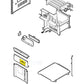 Hayward Bezel and Keypad Assembly IDXL2BKP1930 for H-Series Heaters, Wholesale Pool Mart WPM, replacement parts.