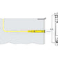 Diagram of Hayward ColorLogic LED Pool Light installation, 1.5" fitting, 23W, from Wholesale Pool Mart WPM.