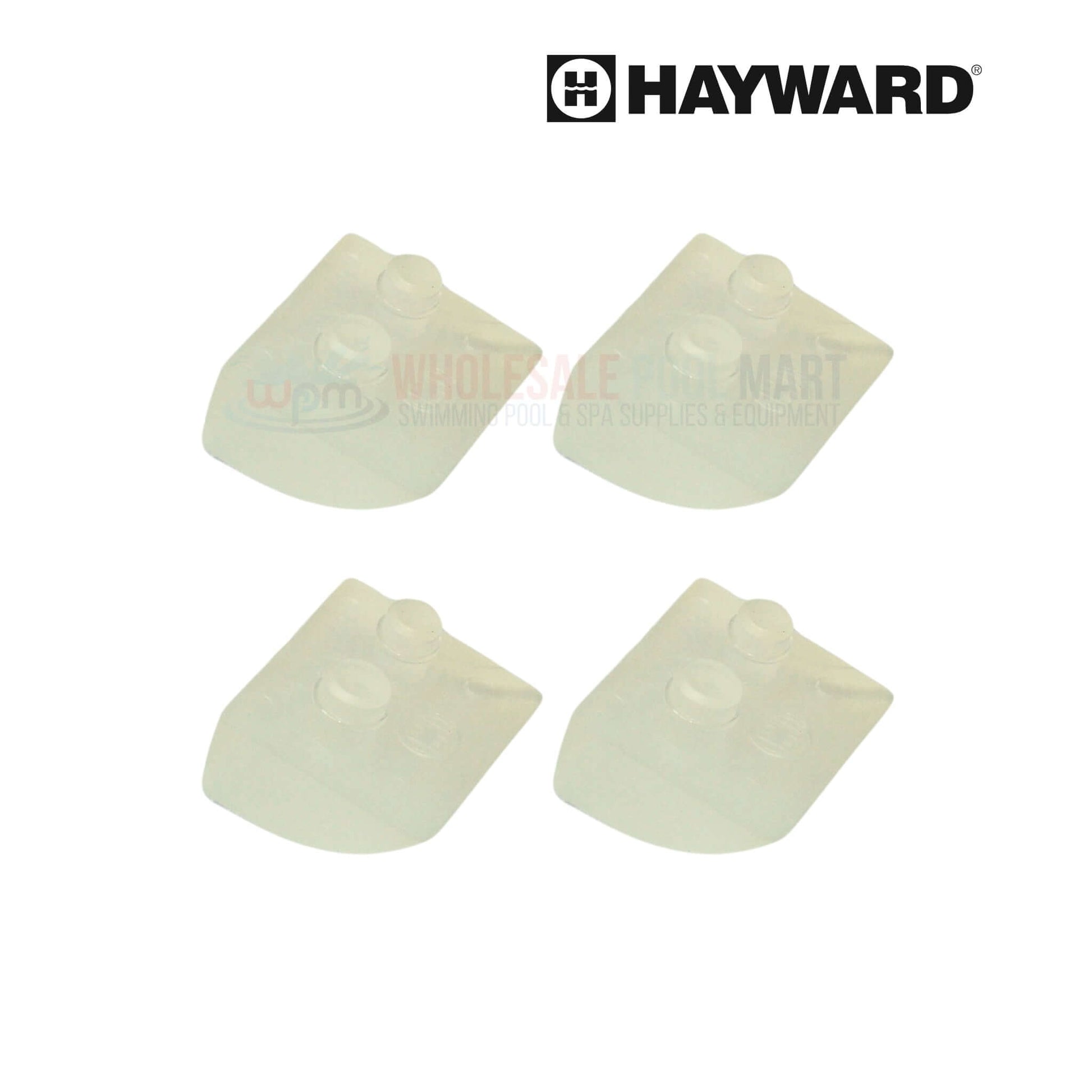 Hayward Concrete Pod Shoes AXV414P for Pool Vac and Navigator Pool Cleaners - 4 Pack from Wholesale Pool Mart WPM.
