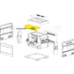 Hayward FDXLBCP1400 control panel and bezel kit for H400FD heaters, available at Wholesale Pool Mart WPM.