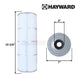 Hayward Filter Cartridge CX580XRE for SwimClear C3030, 19 3/8" tall, 3" diameter, 7" circumference - Wholesale Pool Mart WPM