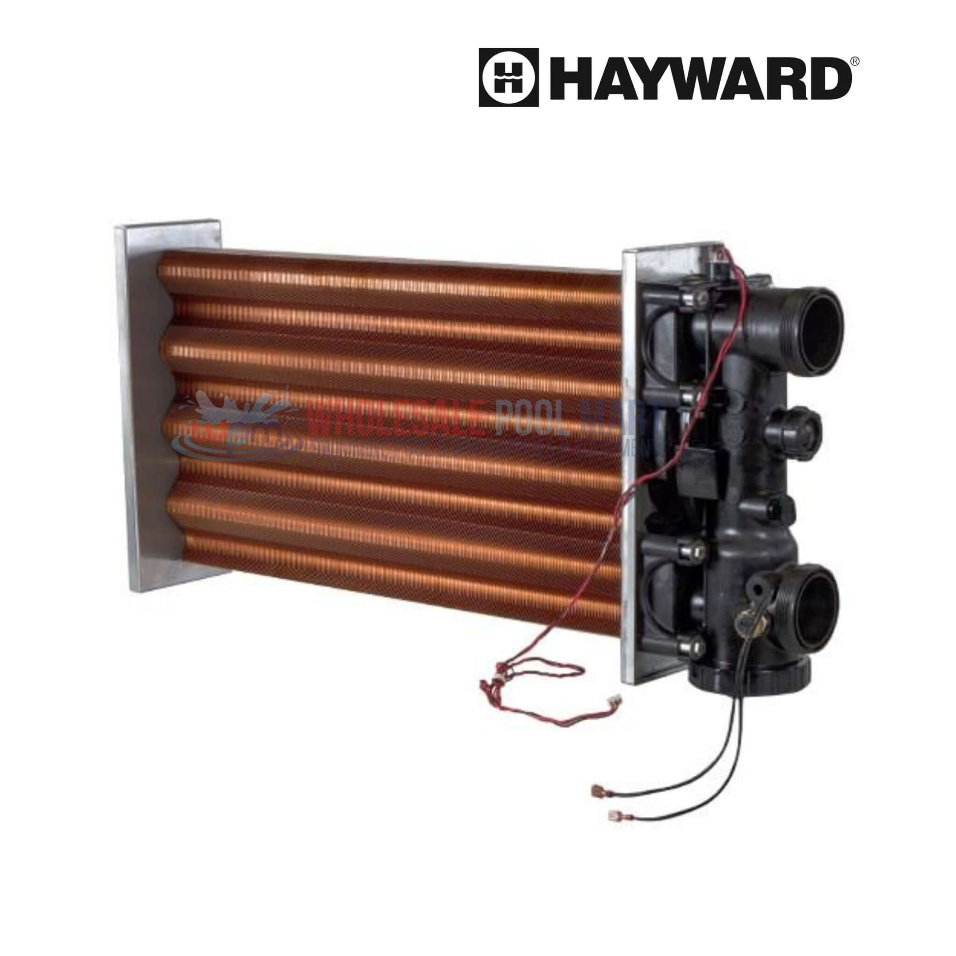 Hayward Heat Exchanger Assembly FDXLHXA1400 for H400FD heaters, efficient heat transfer, Wholesale Pool Mart WPM