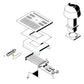 Diagram of Hayward Immersion Hi-Limit Rear Header HMXHLI2932 for H-Series heaters | Wholesale Pool Mart WPM