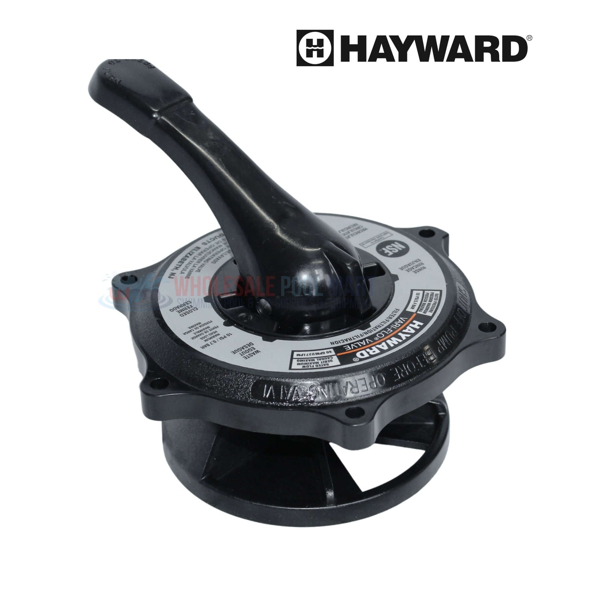 Hayward SPX0710XBA17 Key Cover Handle Assembly for Vari-Flo Multiport Valves | Wholesale Pool Mart WPM
