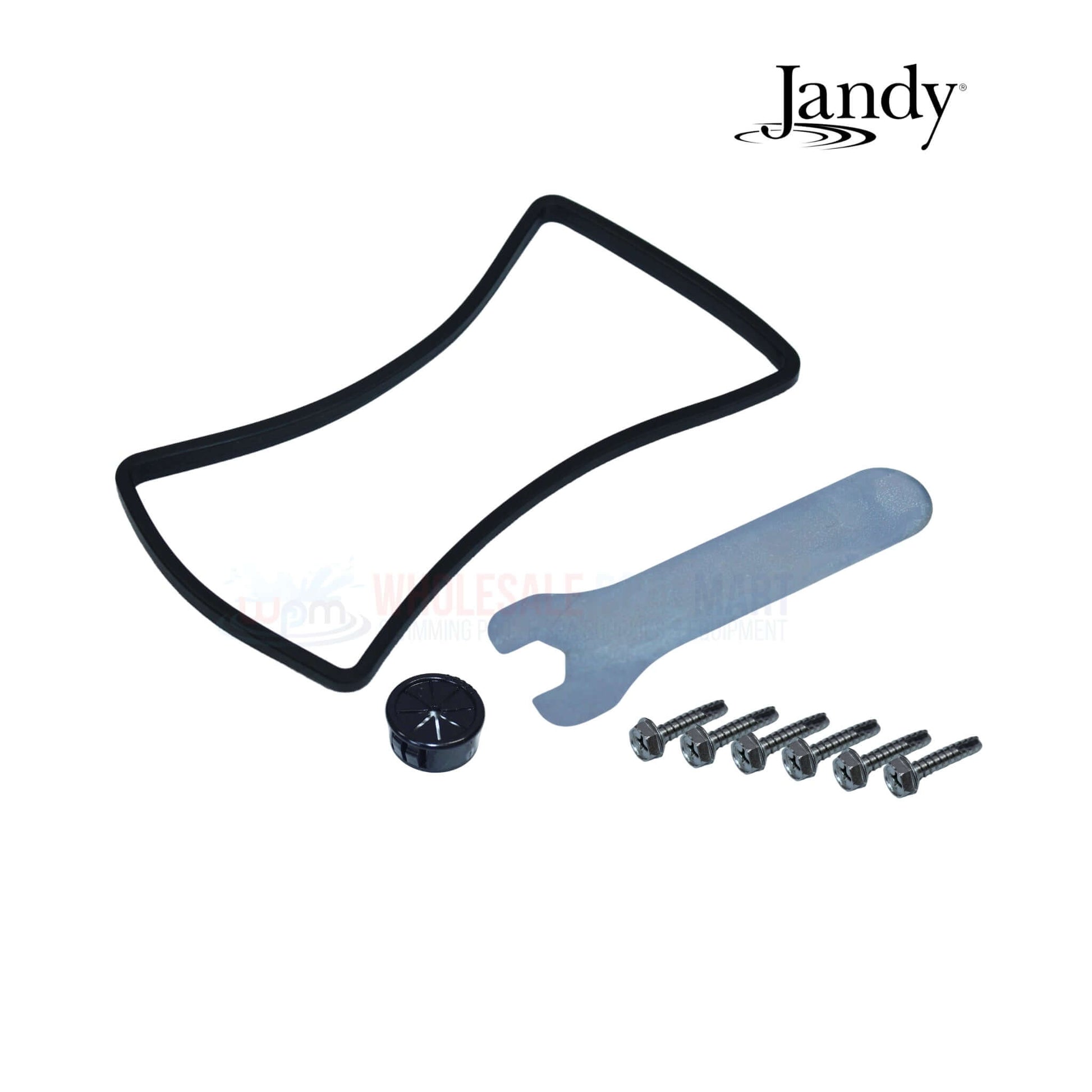 Jandy JXIVFKIT VersaFlo Bypass Accessory Kit components, designed for JXi and JXiQ heaters, from Wholesale Pool Mart WPM.